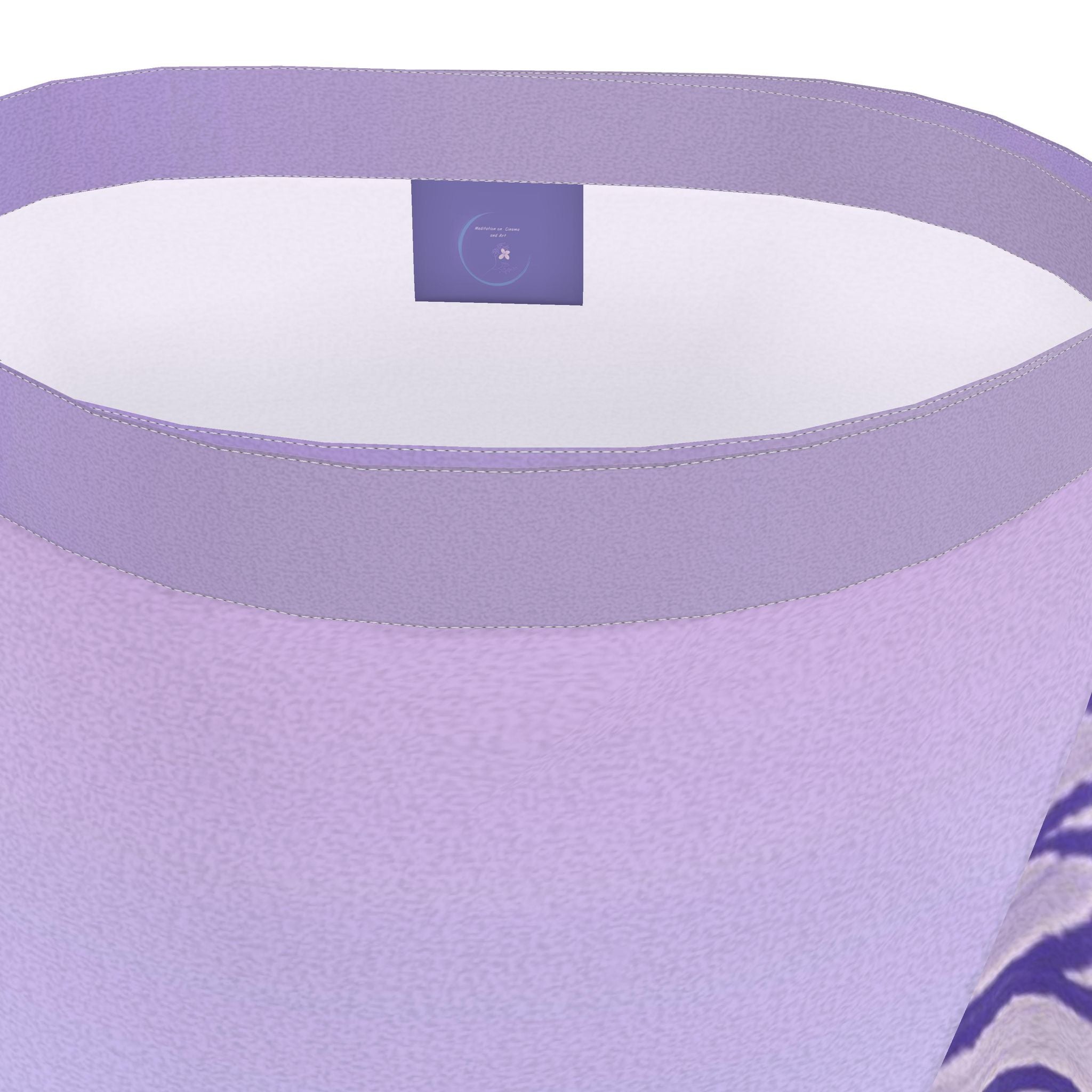 Lavender Wings Mountains Flounce Skirt