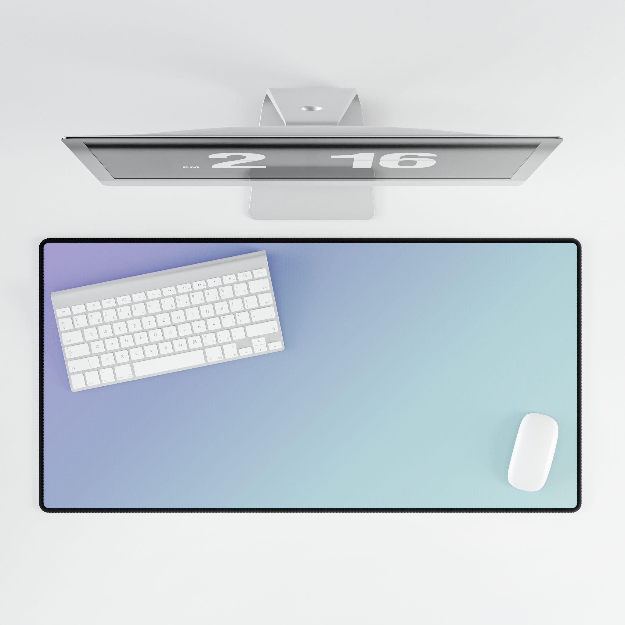 The Butterfly Effect Pastel Gradient Desk Mat – Large Gaming/Office Mouse Pad