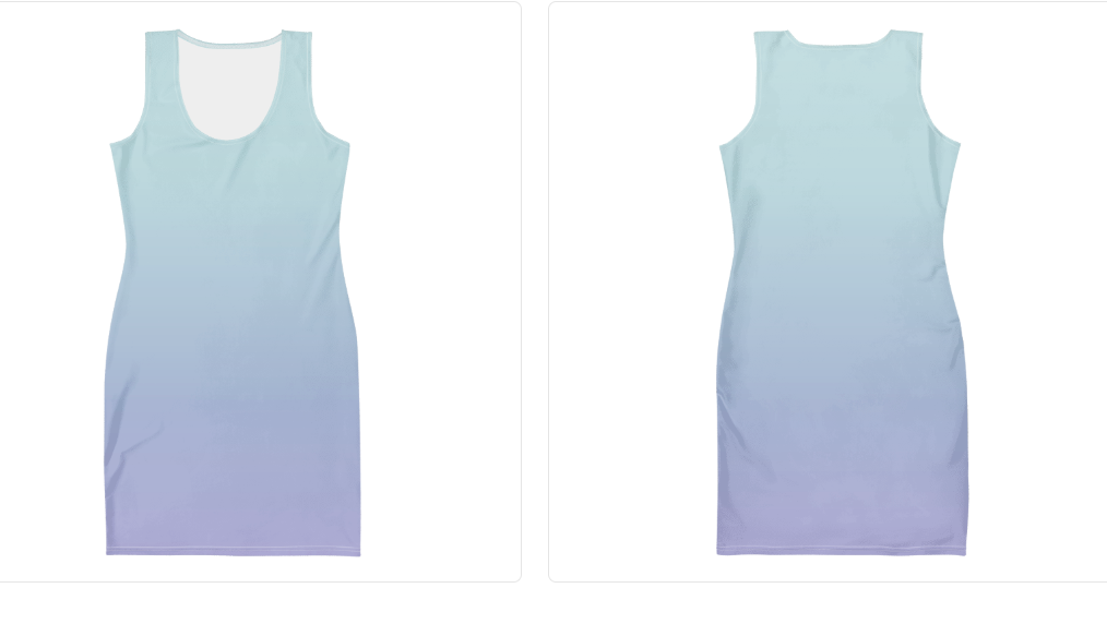 The Butterfly Effect bodycon dress – butterfly print fitted women's dress