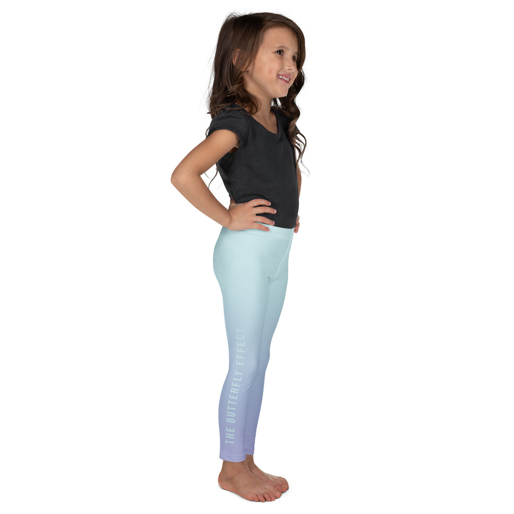 The Butterfly Effect kid's leggings – girls' active ombré butterfly print leggings
