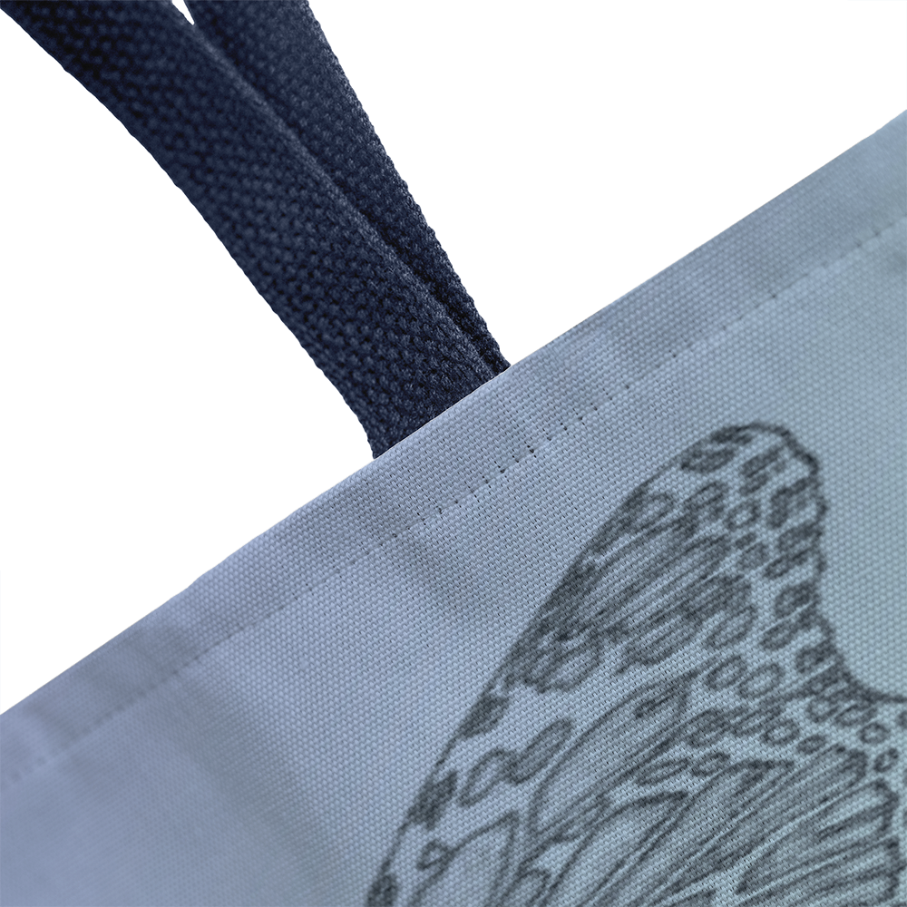 The Butterfly Effect classic tote bag – butterfly print canvas shoulder bag